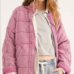 Free People Dolman Quilted Jacket